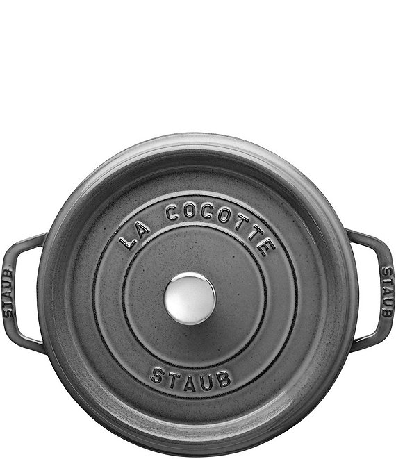 Staub Cast Iron 4 Qt Round Cocotte | Dillard's