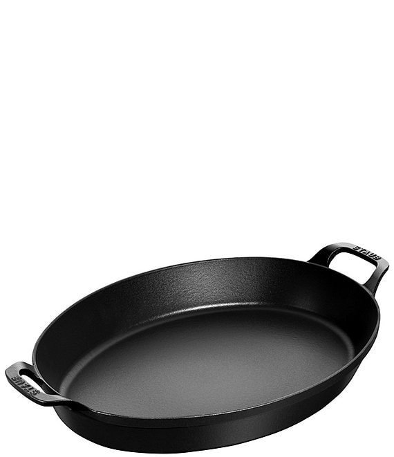 Staub Cast Iron Oval Gratin Baking Dish