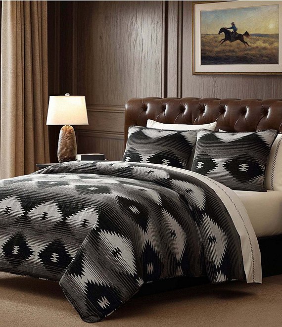 Stetson Silverado Chenille Jacquard Duvet Cover Mini Set