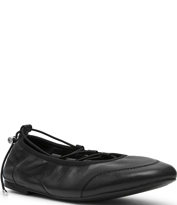 Steve Madden Alme Leather Ballet Sneakerinas