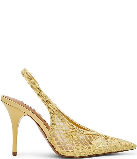 Steve Madden Andromeda Crochet High Vamp Slingback Pumps | Dillard's