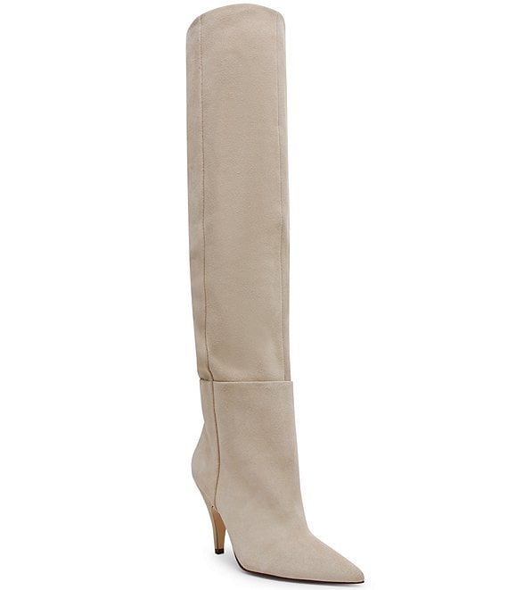 7-11) Steve Madden Over the Knee Suede cheapest Boots