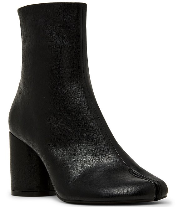 Steve Madden Caro Leather Split Toe Booties
