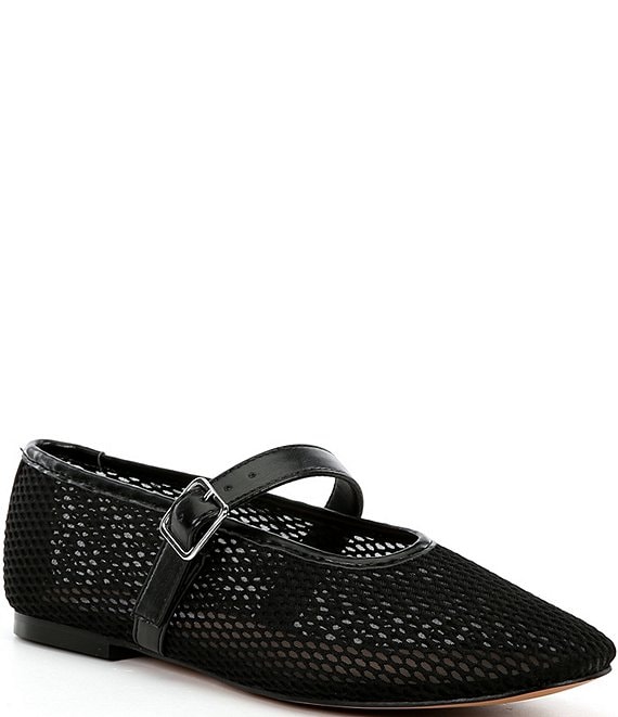 Steve Madden Dreaming Mesh Mary Jane Ballet Flats Dillard s