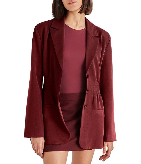 Wine colored blazer clearance womens