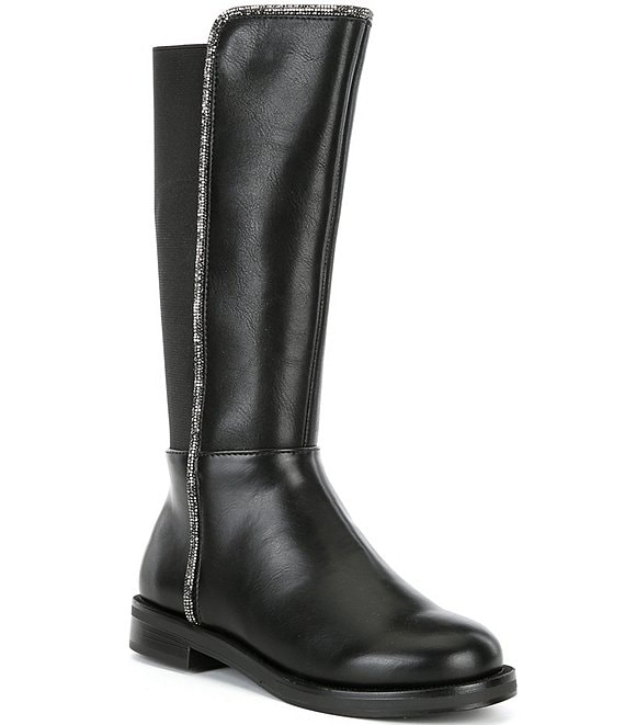 Dillards womens leather boots best sale