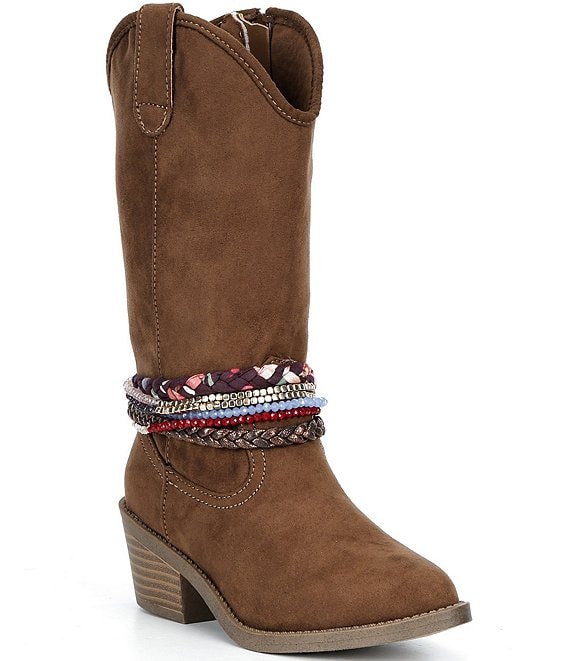 Steve Madden Girls' J-Ember Western Boots (Youth)