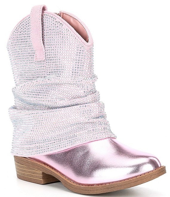 Steve Madden Girls Shoes Unisex-Child Lassy Western Boot