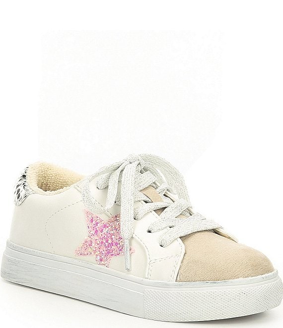 Steve Madden Girls' JRezume Glitter Star Sneakers (Youth) Dillard's