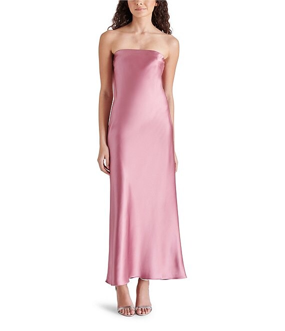 Steve Madden Jessamine Strapless Slip Maxi Dress | Dillard's