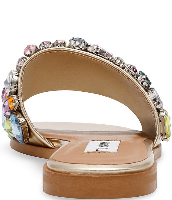 Steve Madden Knicky-R Jewel Embellished Slide Sandals