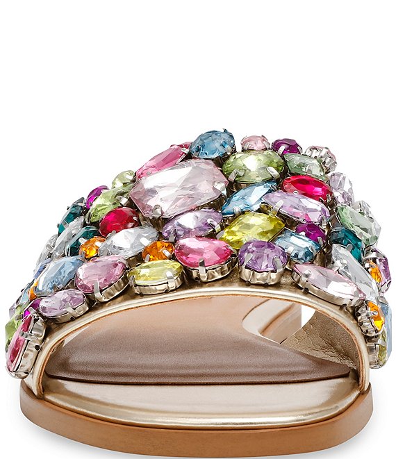 Steve Madden Knicky-R Jewel Embellished Slide Sandals