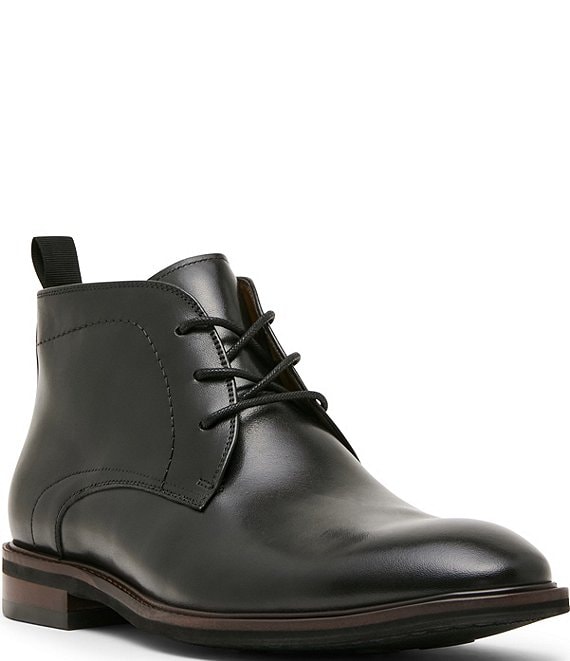 Steve Madden Men's Meeker Leather Chukka Boots