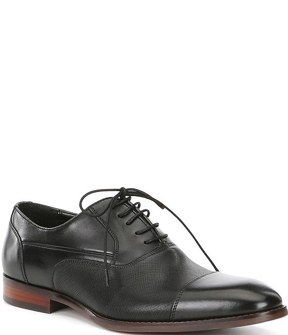 Steve Madden Men's Proctr Oxford - Black Leather - 11.5