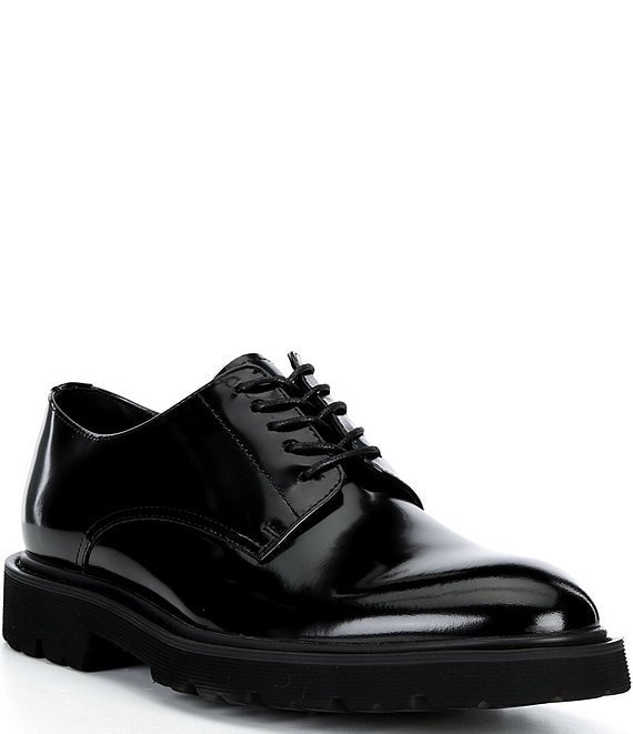 Steve Madden Men's Ronan Box Leather Oxfords