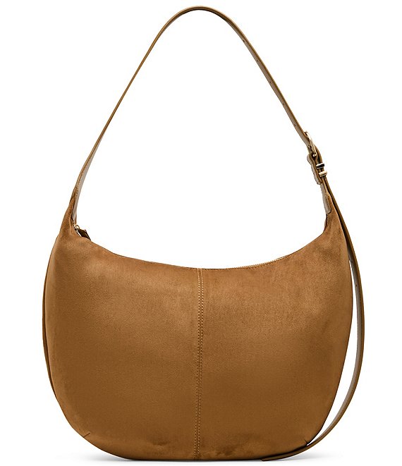 Steve Madden Olga Faux Suede Drapey Hobo Shoulder Bag