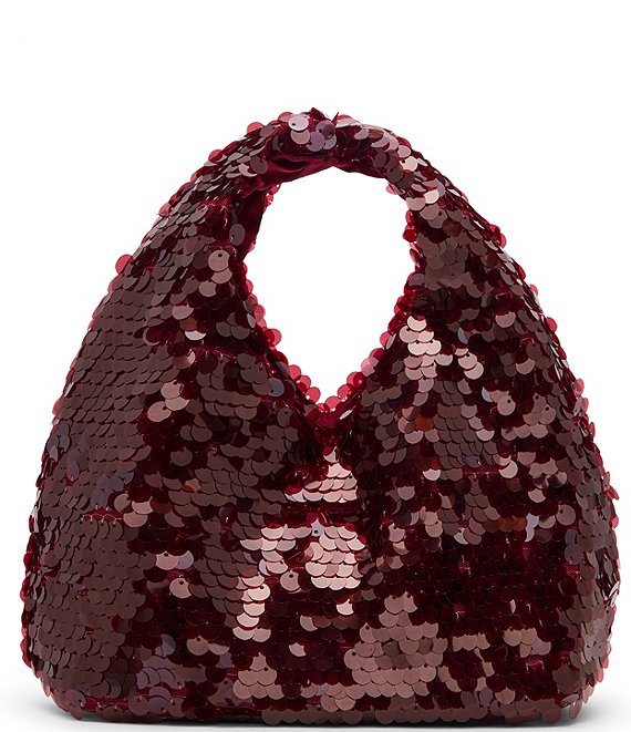 Steve Madden Ryanna Mini Sequin Hobo Clutch Bag