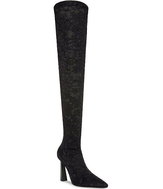 Steve Madden Serene Lace Over-the-Knee Boots | Dillard's