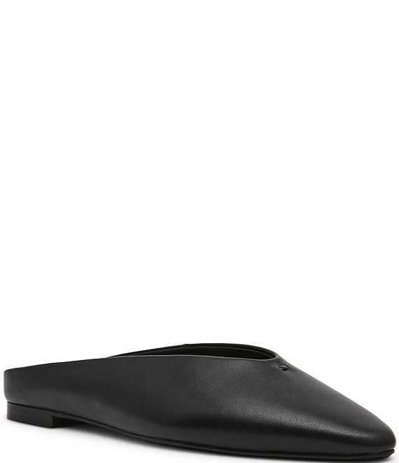 Steve Madden Sherman Leather Flat Mules