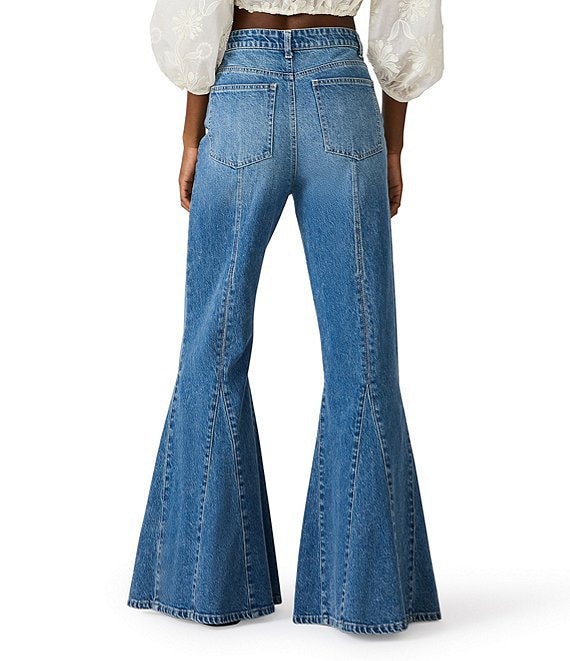 Steve Madden Stacia Flared Godet Denim Jeans | Dillard's