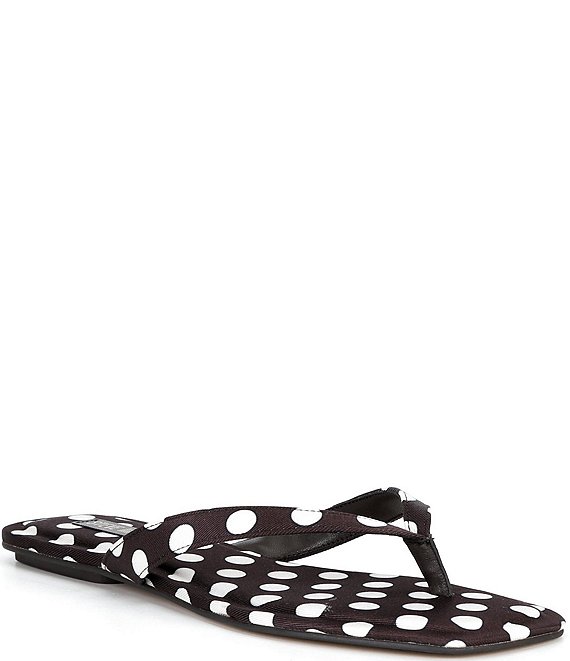 Steve Madden Trella Polka Dot Thong Sandals