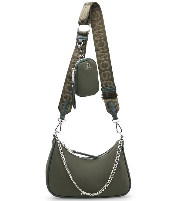 Steve Madden BMELODIE Crossbody Saddle Bag (BLK/BLK): Handbags: Amazon.com