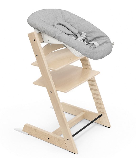 Color:Natural - Image 1 - Stokke® Tripp Trapp® High Chair & Newborn Set Bundle
