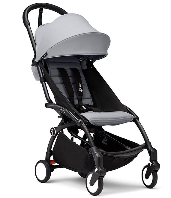 used travel stroller Vomeast Baby Stroller, Foldable Aluminum Alloy with Reversible, Stroller for Newborn Infant, Grey, Infant Unisex, Gray MBN the eco Osprey Ariel 65 Backpack Options:Gloss Brush Alloy - 2XL