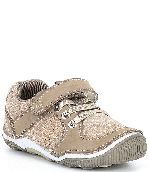 Color:Taupe - Image 1 - Boys' Wes SRTech Leather And Suede Sneakers (Infant)