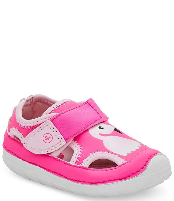 Stride Rite Girls' Splash Flamingo Soft Motion Water Shoes (Infant ...