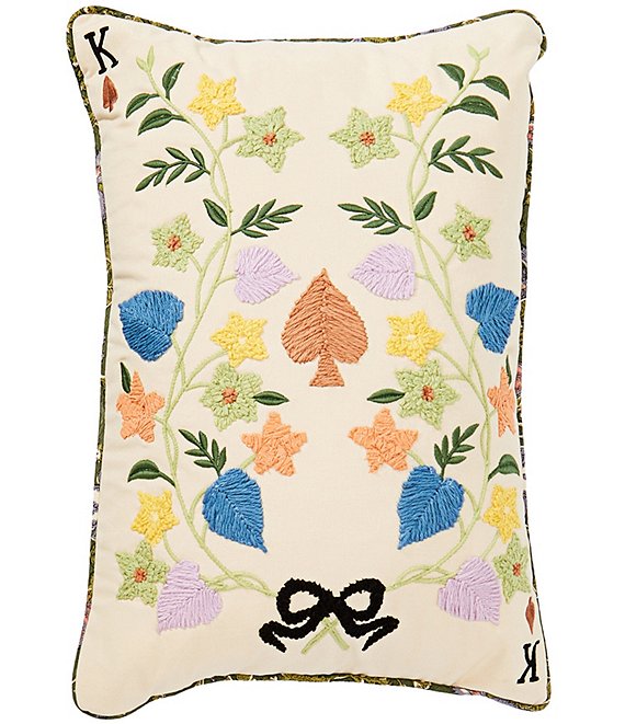 Studio D Playing Card Breakfast Pillow