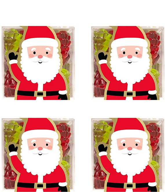 Candy Cane Christmas Nesting Gift Boxes; 4 Pack in 4 Different Sizes –  number1inservice