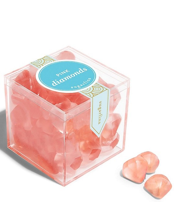 Sugarfina Pink Diamonds Small Cube 4-Piece Kit