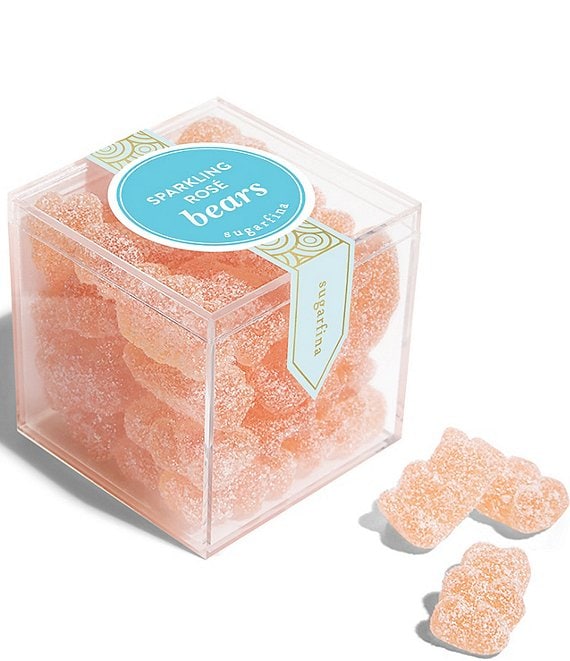 Sugarfina Sparkling Rose Bears Cube Kit, Set of 4