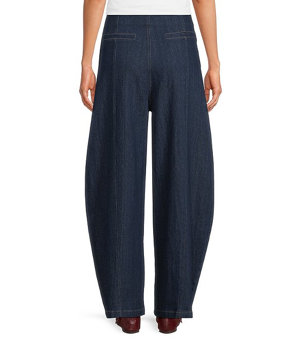 Sugarlips Benna High Rise Barrel Leg Denim Pants | Dillard's