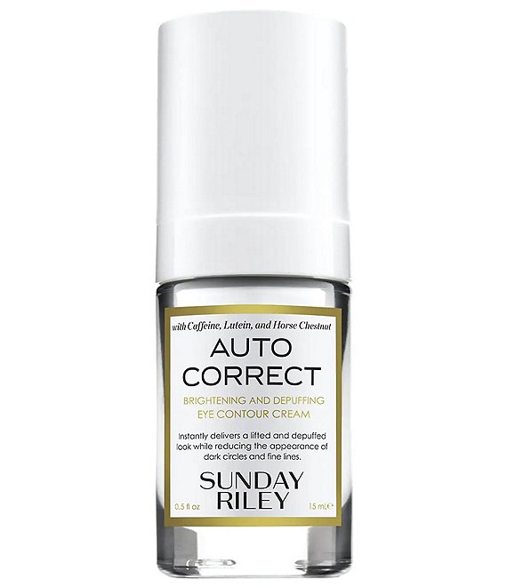 Sunday Riley Auto Correct Brightening + Depuffing Eye Cream