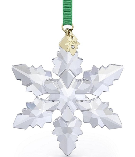 Swarovski Crystal 2024 Annual Edition Snowflake Ornament | Dillard's
