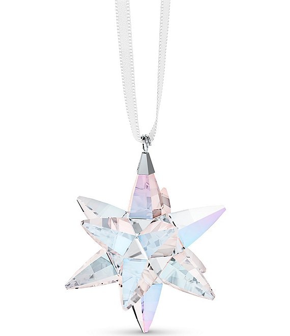 Swarovski Crystal Classic Ornament Collection Small Shimmer Star