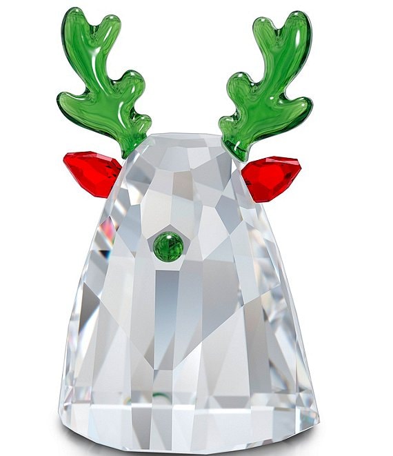 Swarovski Crystal Holiday Cheers Small Reindeer Figurine