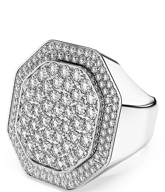 Silver Color Diamond Rings with Crystal Swarovski Elements Jewelry - China  Ring and Jewelry price | Made-in-China.com