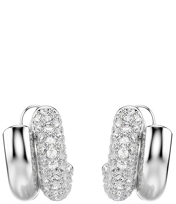Swarovski Dextera Crystal Hoop Earrings | Dillard's