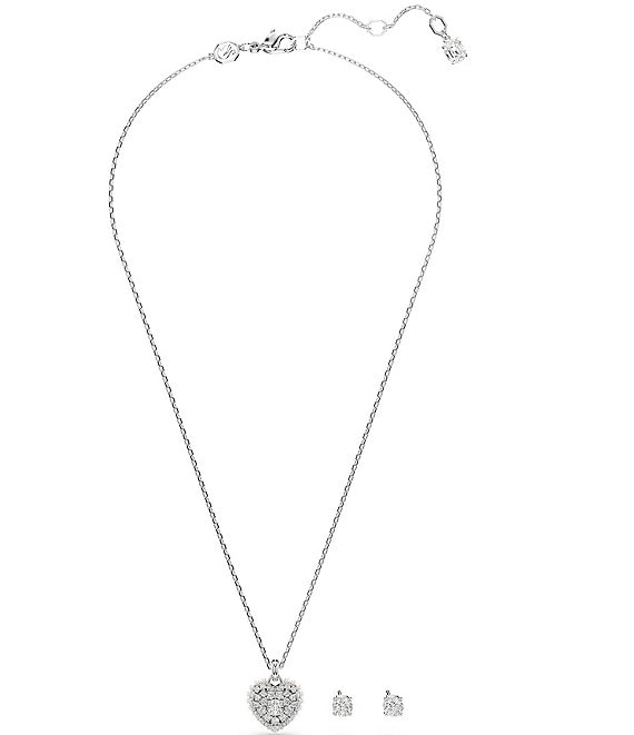Swarovski Hyperbola Crystal Necklace and Earrings Set | Dillard's