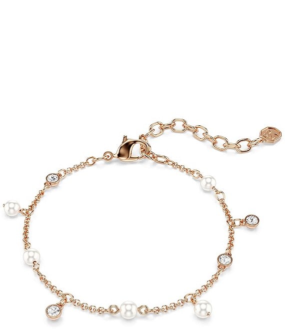 Swarovski Imber Crystal Pearl Line Bracelet