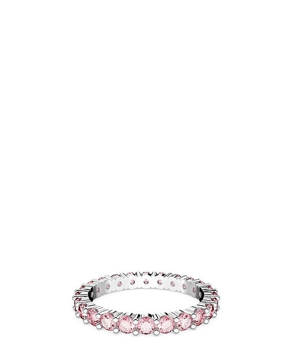 Swarovski Matrix Collection Colorful Crystal Band Ring