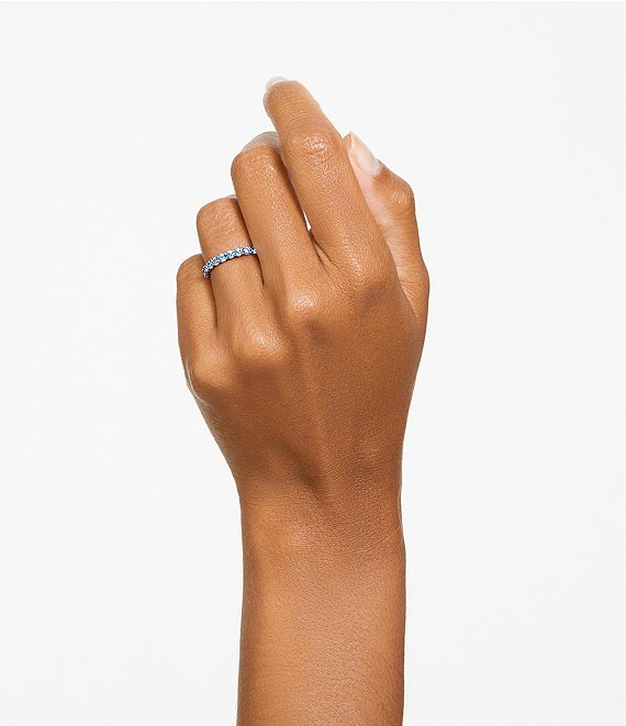 Swarovski Matrix Collection Colorful Crystal Band Ring | Dillard's