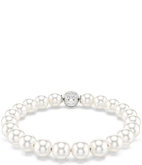 Swarovski Matrix Pearl Line Bracelet