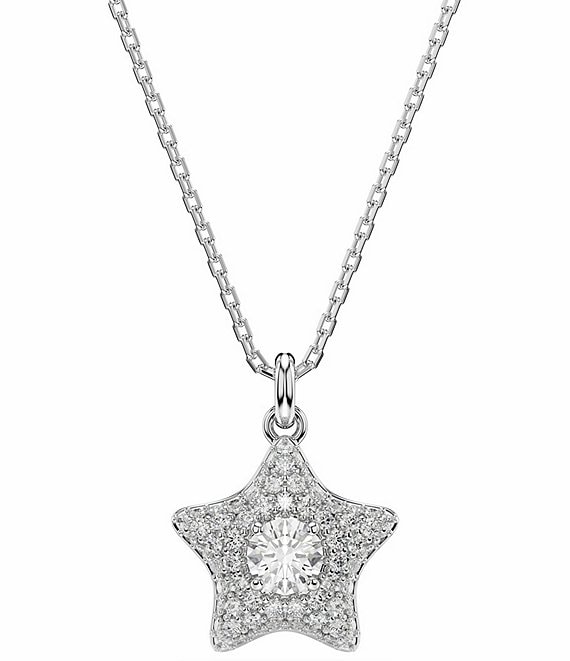 Swarovski Sublima Round Cut Star Short Pendant Necklace