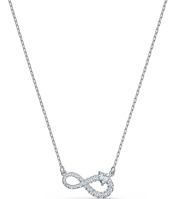 Swarovski Swa Crystal Infinity Necklace