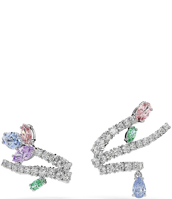 Swarovski x Ariana Grande Multicolored Crystal Ear Cuffs