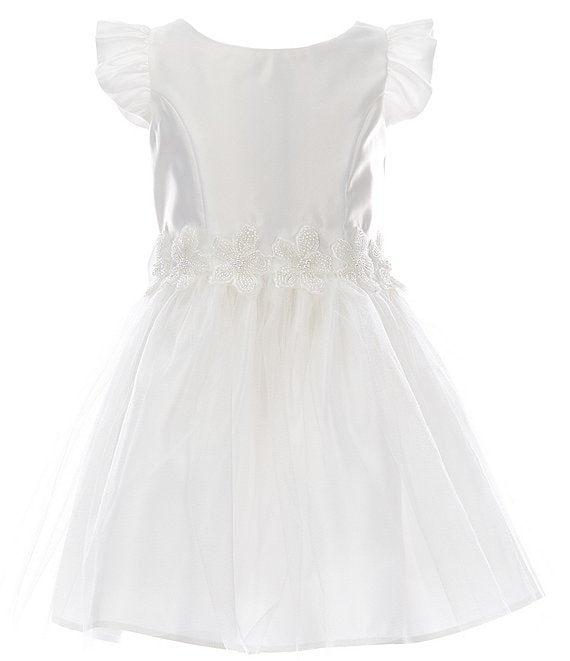 Dillards girls white dresses sale